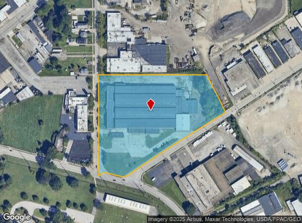 1111 E 200Th St, Euclid, OH Parcel Map