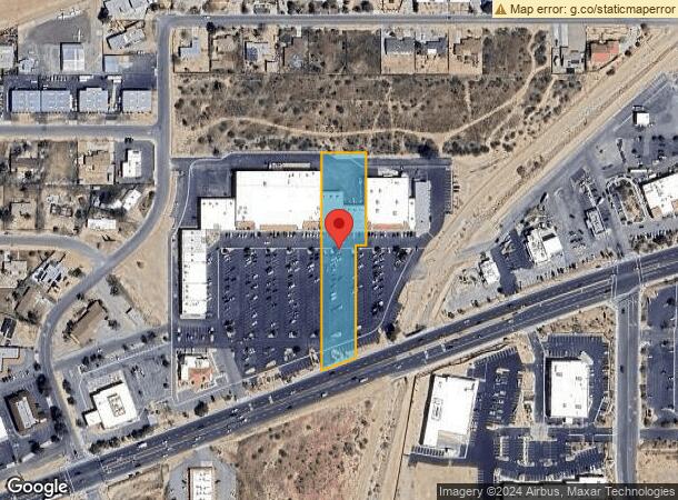  57594 29 Palms Hwy, Yucca Valley, CA Parcel Map