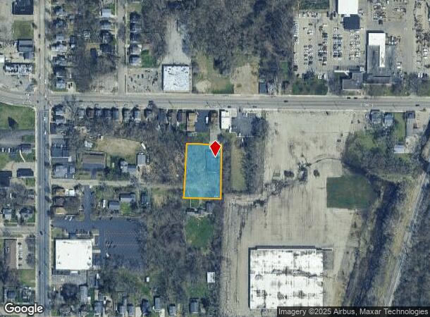  212 E Stockbridge Ave, Kalamazoo, MI Parcel Map
