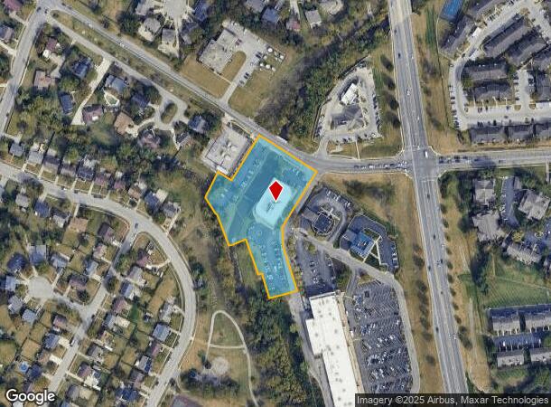  4071 Tates Creek Centre Dr, Lexington, KY Parcel Map