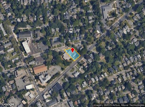 Middlesex Ave, Metuchen, NJ Parcel Map