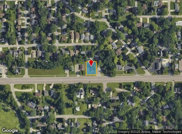 2520 Packard Rd, Ypsilanti, MI Parcel Map