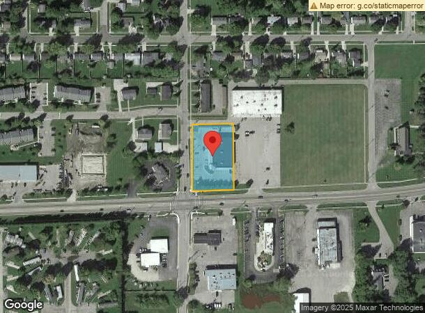  1401 W Main St, Lowell, MI Parcel Map