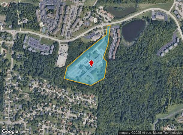  3801 Woodridge Blvd, Fairfield, OH Parcel Map