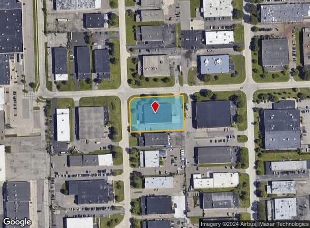  450 Robbins Dr, Troy, MI Parcel Map