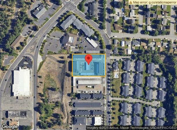  6619 N Cedar Rd, Spokane, WA Parcel Map