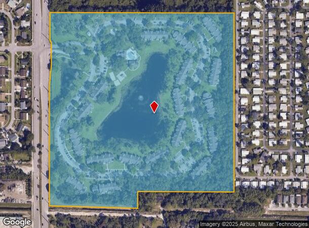  6274 Pinestead Dr, Lake Worth, FL Parcel Map