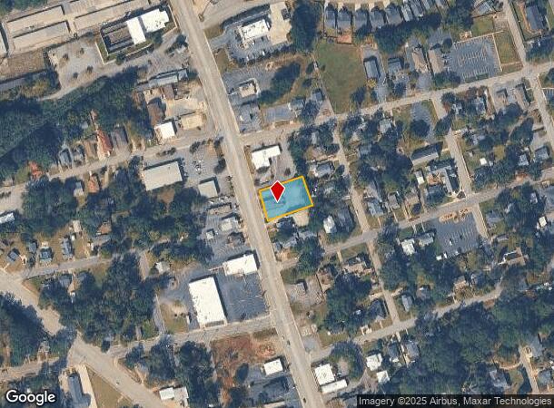  1504 N Main St, Anderson, SC Parcel Map