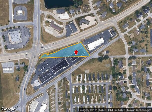  10360 N Clinton St, Fort Wayne, IN Parcel Map