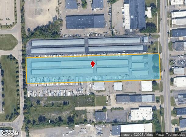 12801 Inkster Rd, Livonia, MI Parcel Map