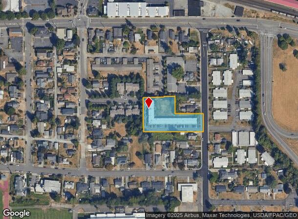 344 7Th St Se, Puyallup, WA Parcel Map