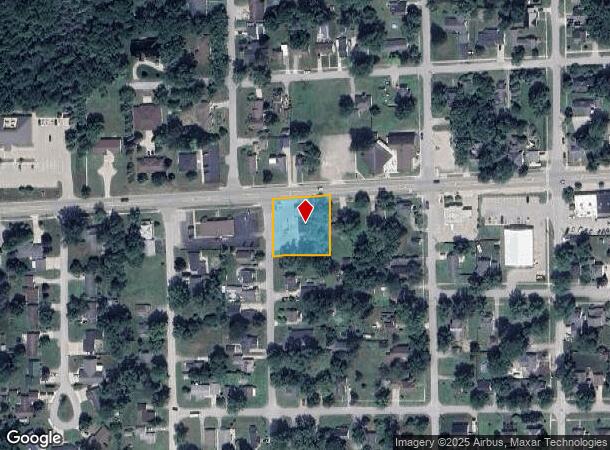  465 W Saginaw St, Hemlock, MI Parcel Map