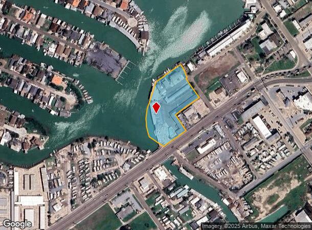  418 W State Highway 100, Port Isabel, TX Parcel Map