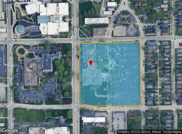  2901 N Meridian St, Indianapolis, IN Parcel Map