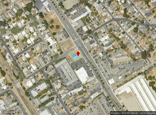  843 Sycamore Ave, Hayward, CA Parcel Map