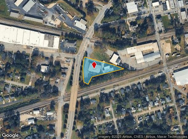 207 S Main St, Greer, SC Parcel Map
