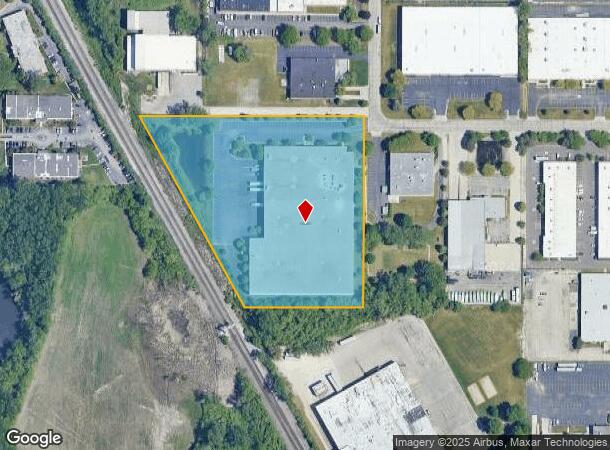  845 E High St, Mundelein, IL Parcel Map