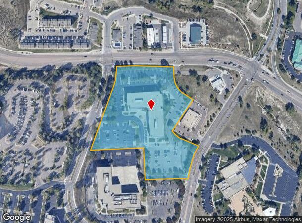 5575 Tech Center Dr, Colorado Springs, CO Parcel Map