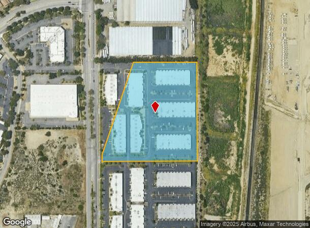  1330 Monte Vista Ave, Upland, CA Parcel Map