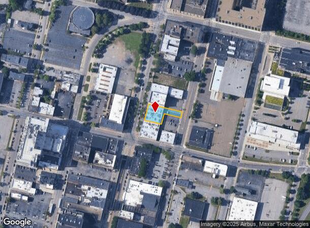 731 Main St, Buffalo, NY Parcel Map