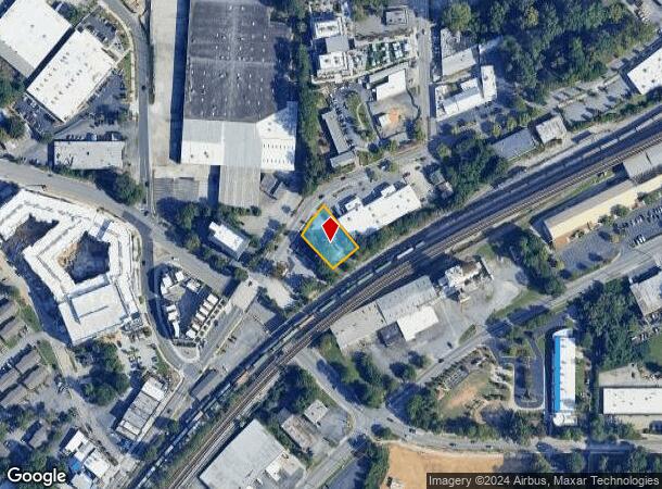  5449 Peachtree Rd, Atlanta, GA Parcel Map