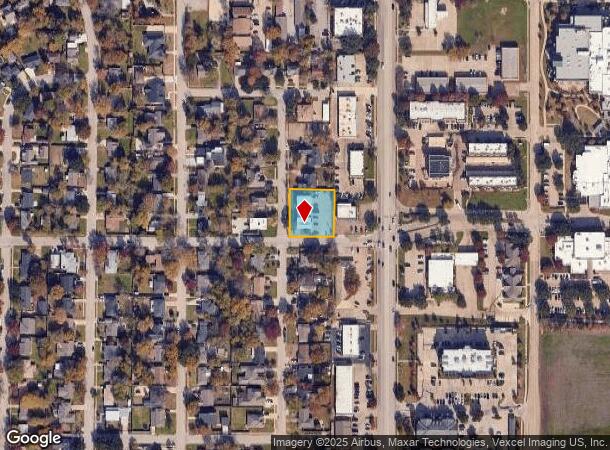 1133 Airline Dr, Grapevine, TX Parcel Map