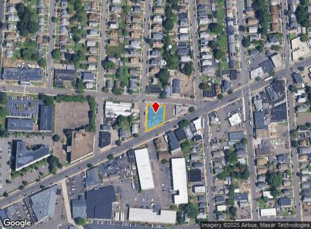  1549 Barnum Ave, Bridgeport, CT Parcel Map