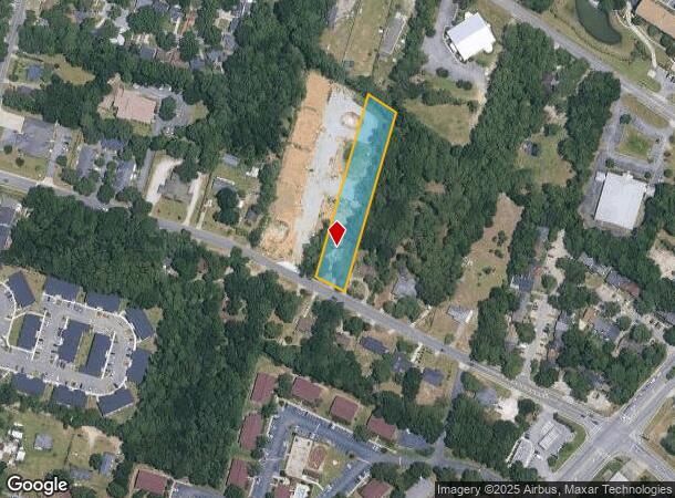  1032 Mohawk St, Savannah, GA Parcel Map