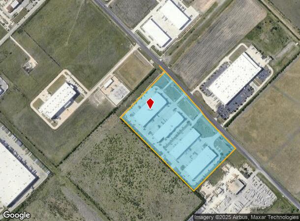  1600 Clovis R Barker Rd, San Marcos, TX Parcel Map