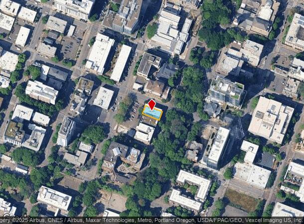  1405 Sw Park Ave, Portland, OR Parcel Map
