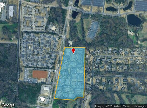 1800 Appling Rd, Cordova, TN Parcel Map