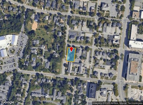  407 E Pennsylvania Ave, Towson, MD Parcel Map