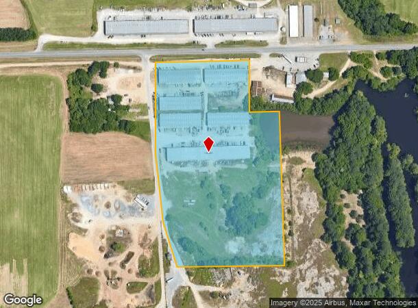 1003 Cook Station Rd, Montgomery, AL Parcel Map