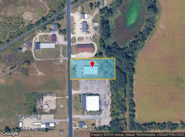 5643 S Occidental Rd, Tecumseh, MI Parcel Map