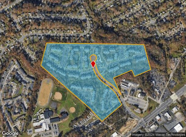  1400 Eisenhower Cir, Woodbridge, VA Parcel Map