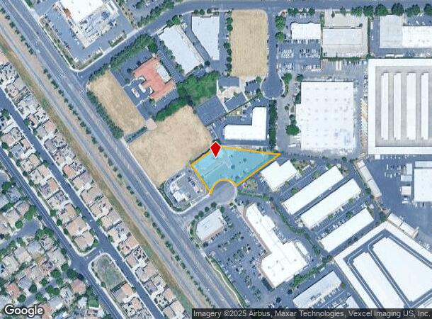 541 Valdry Ct, Brentwood, CA Parcel Map