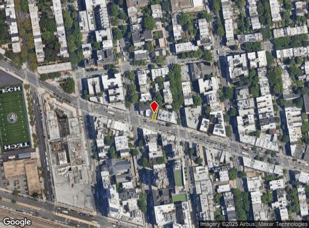  917 Fulton St, Brooklyn, NY Parcel Map