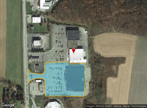  1606 N Center Ave, Somerset, PA Parcel Map