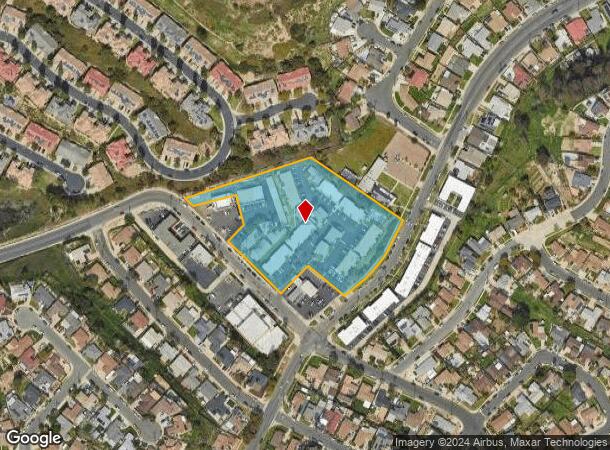  2161 Saipan Dr, San Diego, CA Parcel Map