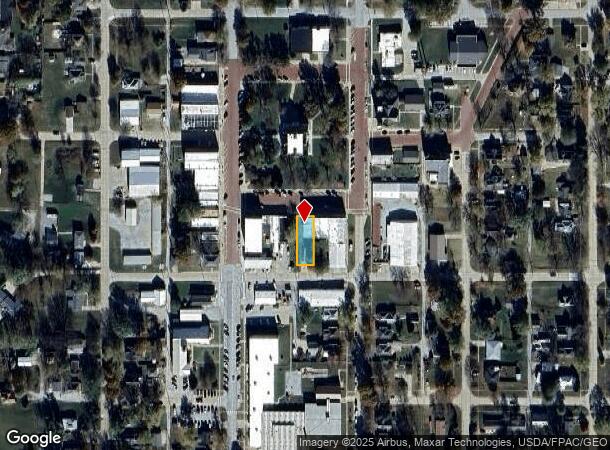 1409 19Th St, Auburn, NE Parcel Map