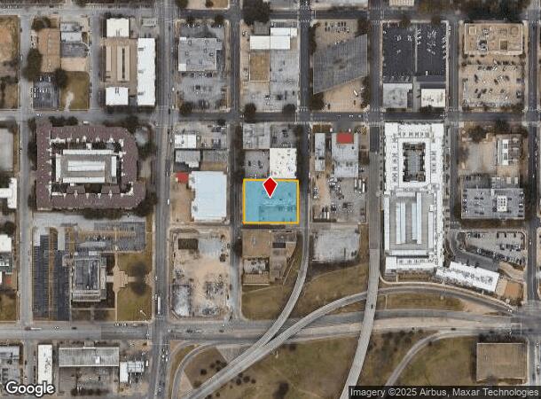1020 Macon St, Fort Worth, TX Parcel Map