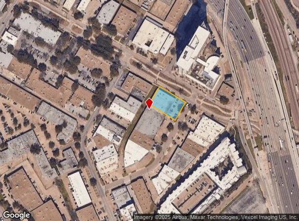 1551 Edison St, Dallas, TX Parcel Map