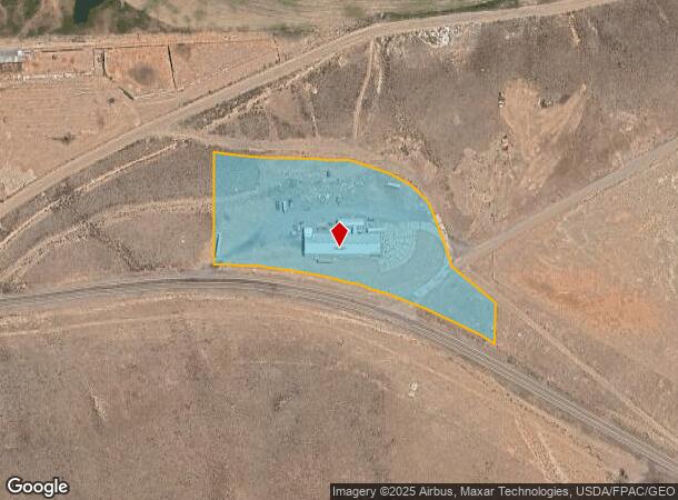 874 W Skyline Dr, Loa, UT Parcel Map