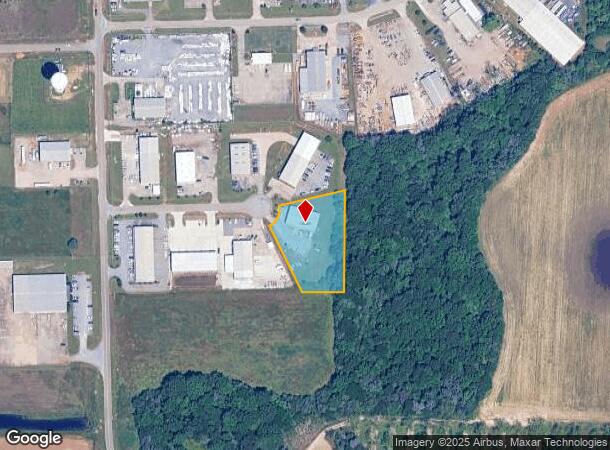 108 Industrial Way, Byron, GA Parcel Map