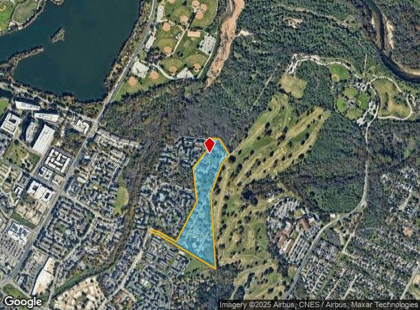  1301 Crossing Pl, Austin, TX Parcel Map