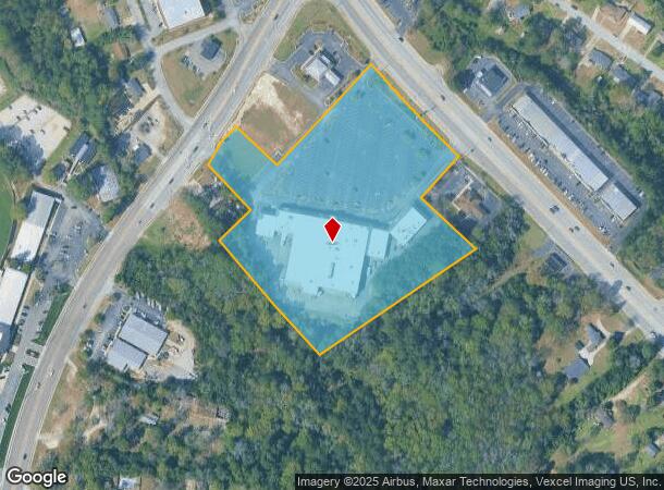 366 Furys Ferry Rd, Augusta, GA Parcel Map