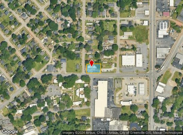  120 Shaw St, Greenville, SC Parcel Map