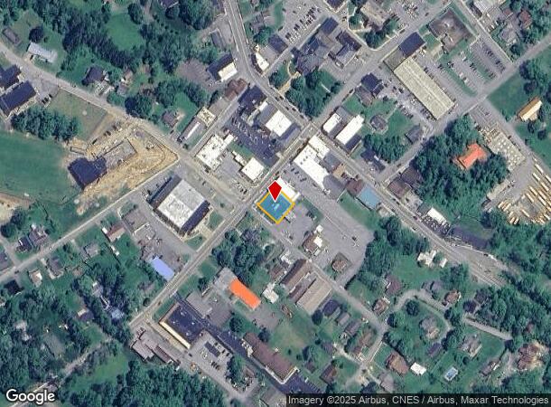 Maple Avenue Harvey St, Fayetteville, WV Parcel Map