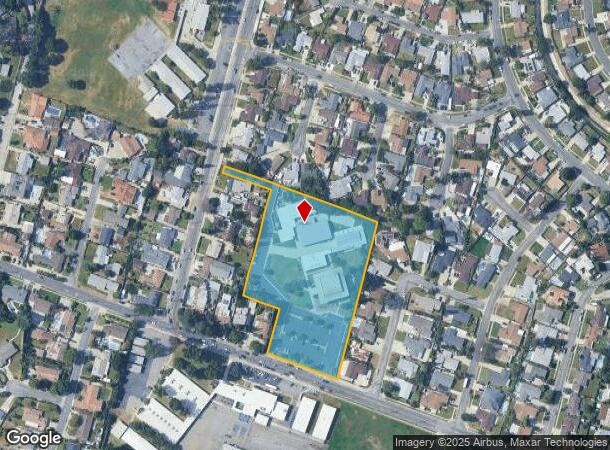 15653 Newton St, Hacienda Heights, CA Parcel Map