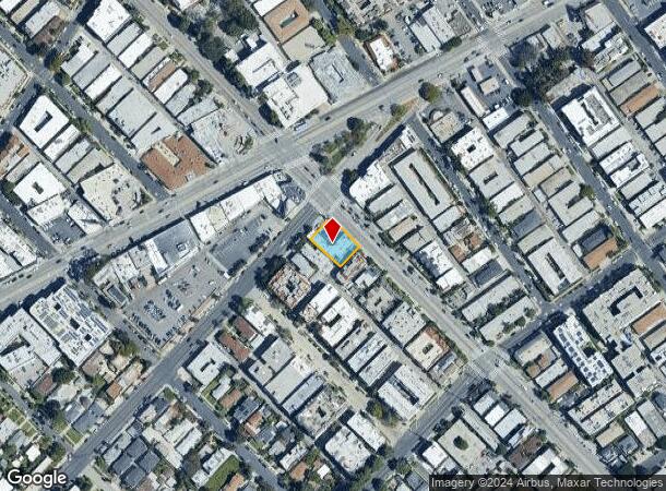  1519-1525 S Bundy Dr, Los Angeles, CA Parcel Map